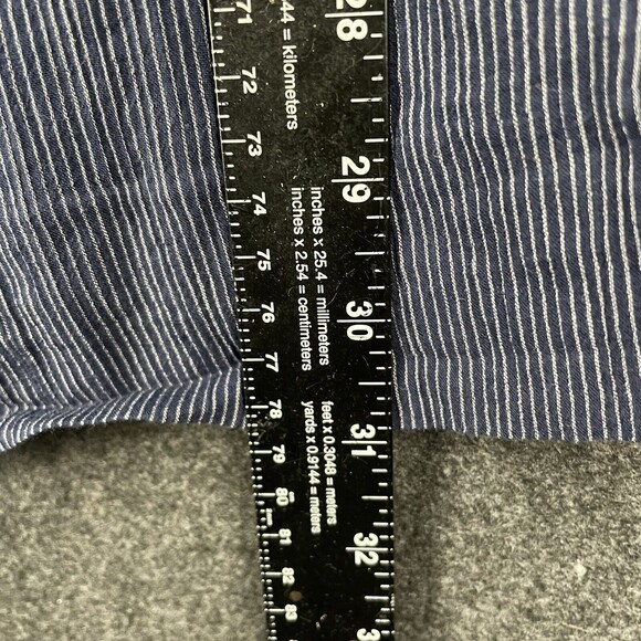 Madewell Off-the-Shoulder Bell-Sleeve Dress in Blue Deep Navy Size 4 EUC - Picture 6 of 7